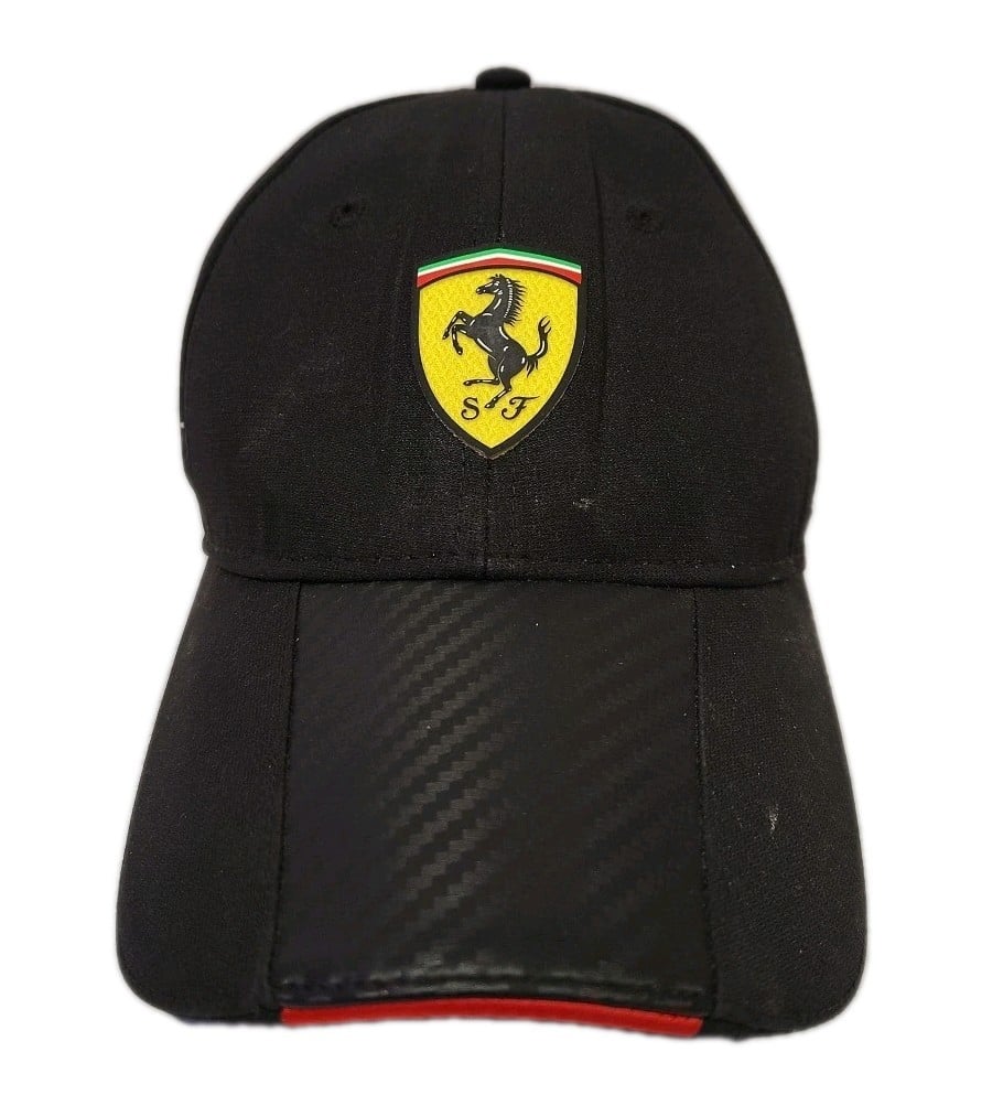 Vintage Ferrari Scuderia Racing Cap Official Product F1 Hat Menโs OS