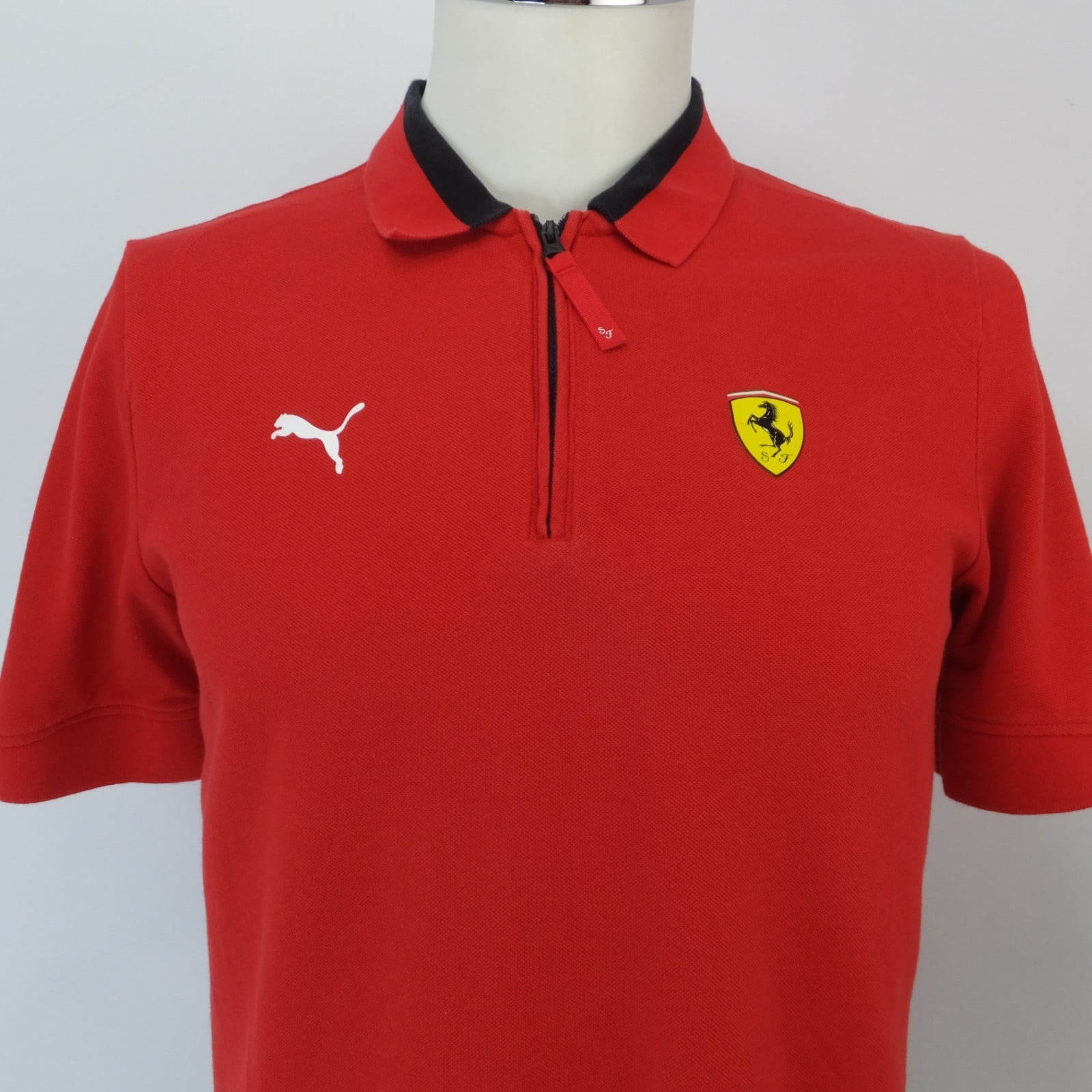 Puma Scuderia Ferrari F1 Race Polo Mens M Formula One Shirt Official Product