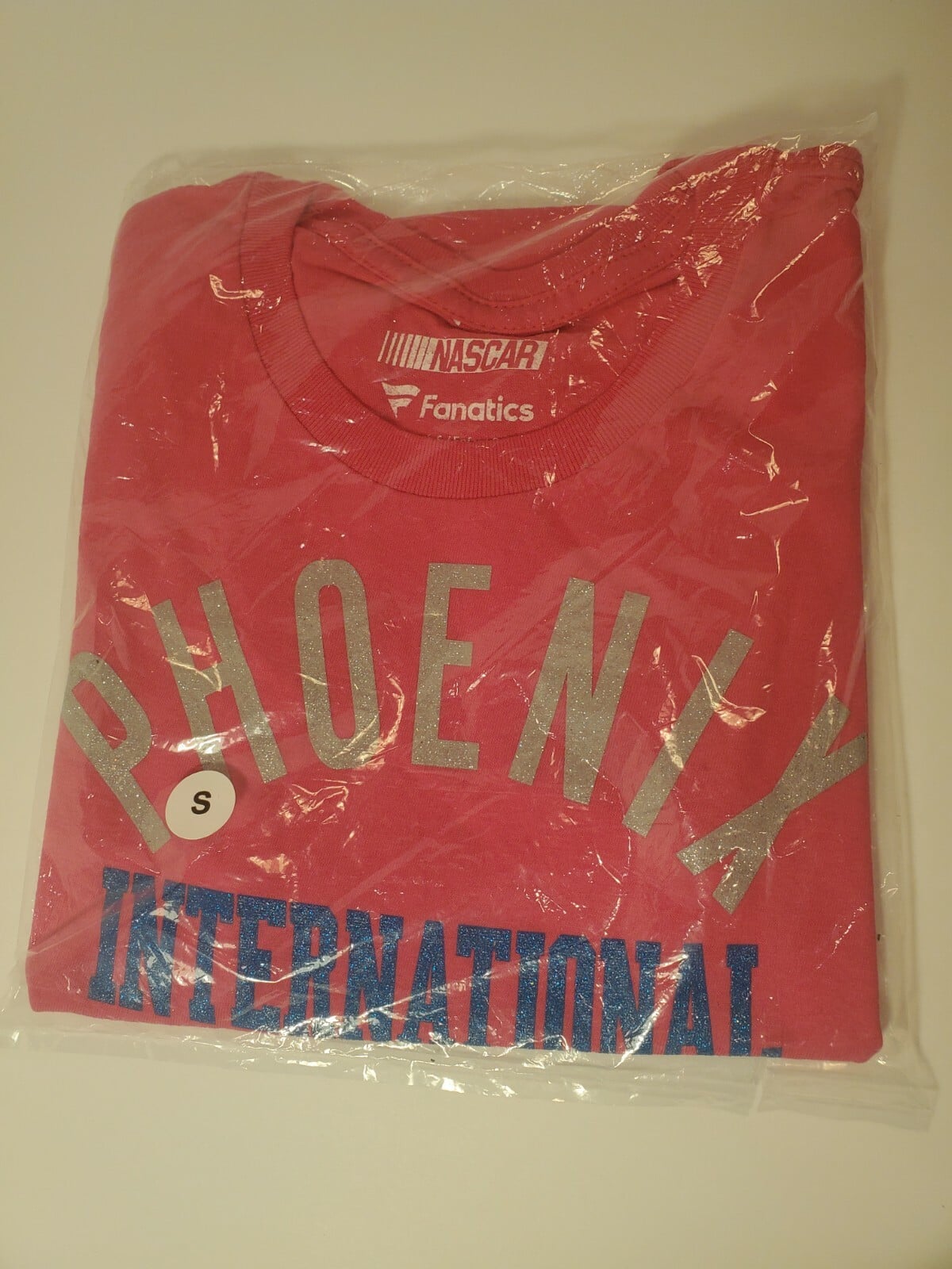 Brand New Pink Phoenix International Raceway Nascar Fanatics Shirt Youth Small