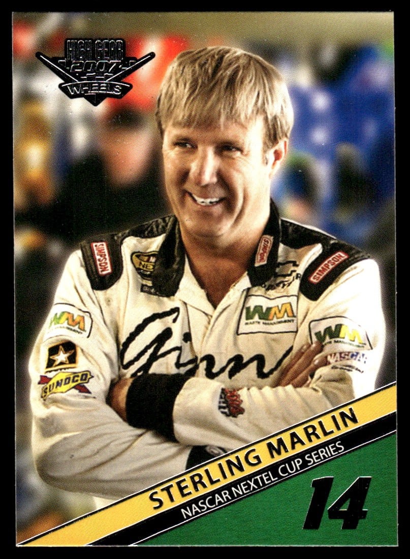 Sterling Marlin 2007 Wheels High Gear #30 NASCAR READ FREE SHIPPING AutographDen