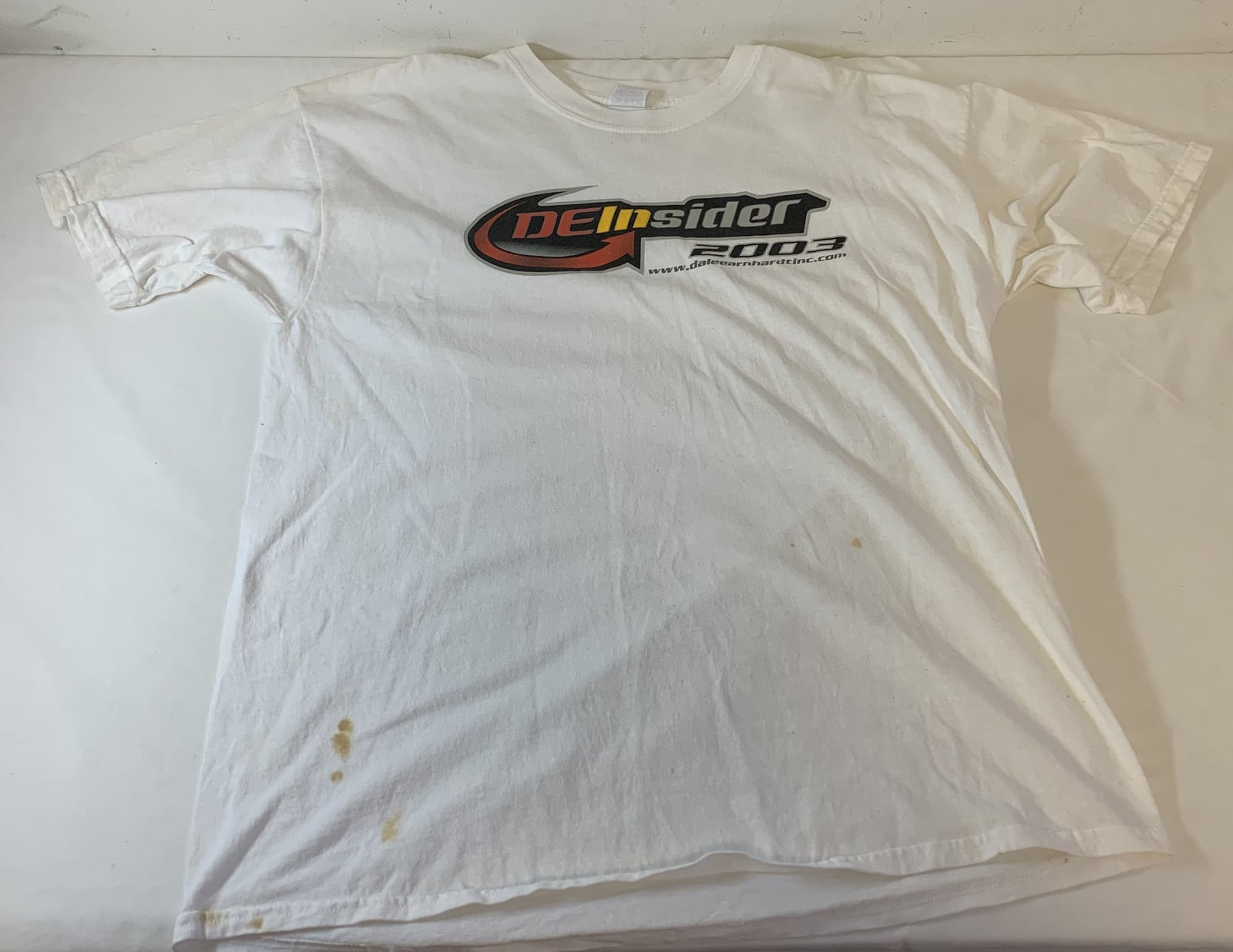 2003 DALE EARNHARDT ~ DE Insider t-shirt ~ size XL