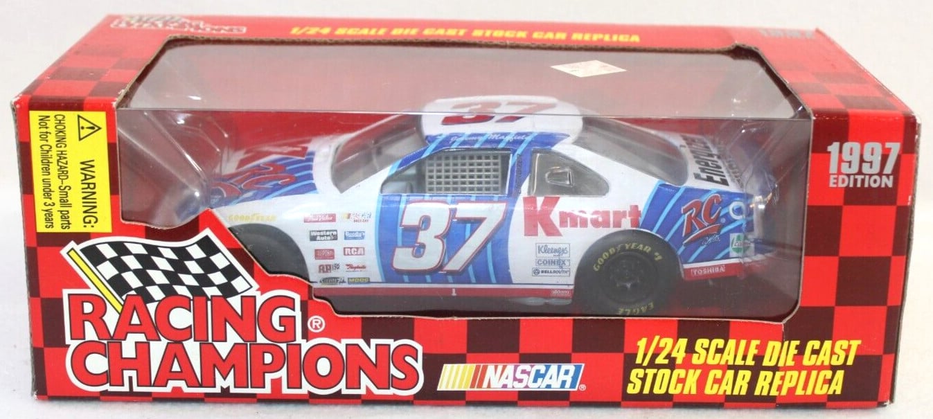 Jeremy Mayfield #37 KMart/RC Cola 1997 Edition Racing Champions NASCAR 1:24 Car