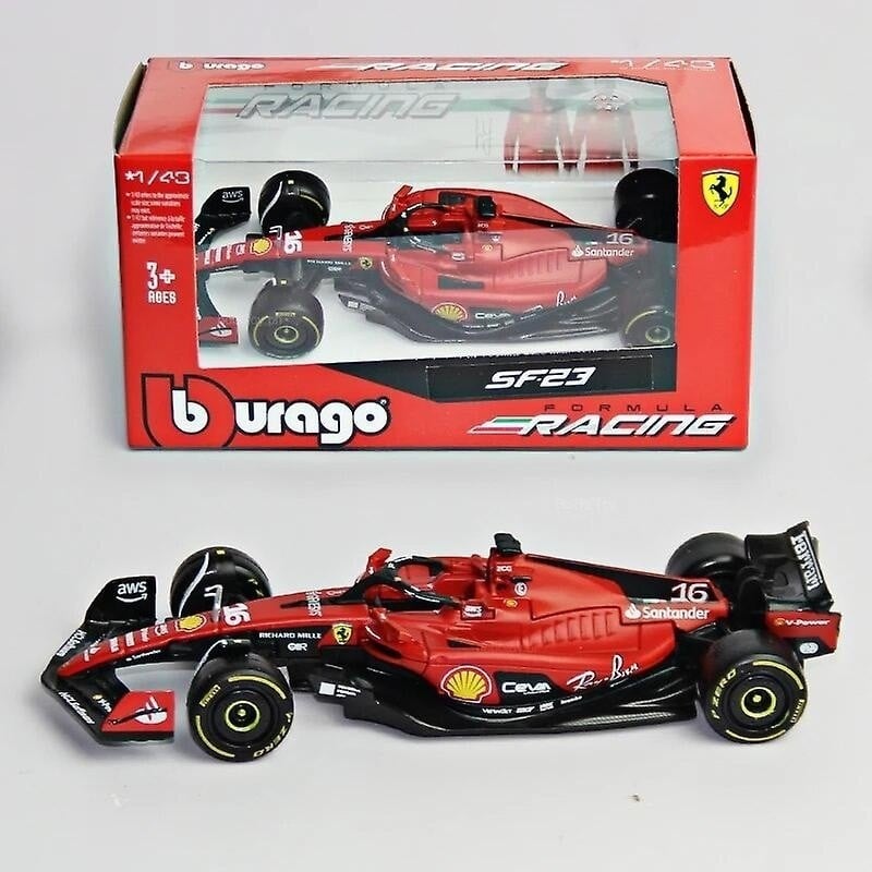 Bburago Ferrari Official Product F1 SF23 CHARLES LECLERC 1/43 18-60048