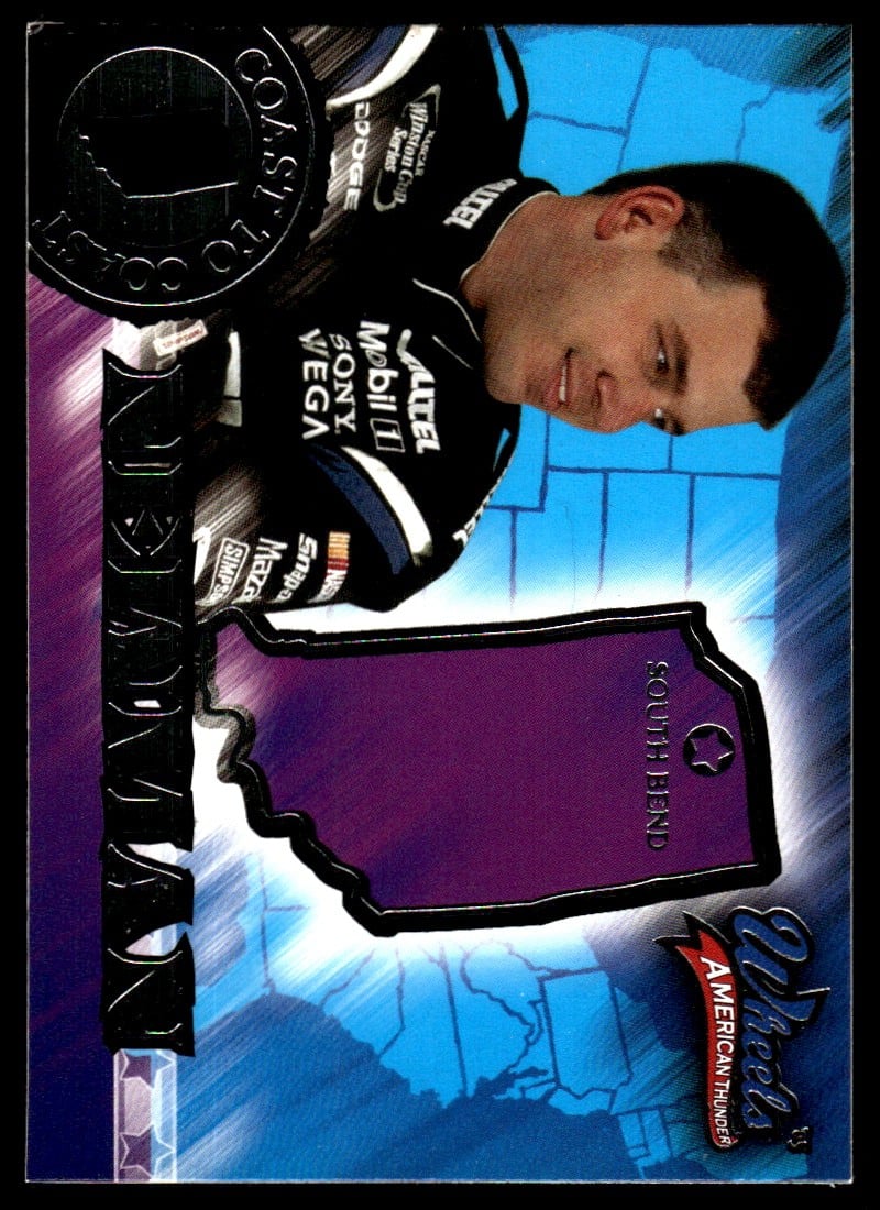 Ryan Newman 2003 Wheels American Thunder #42 NASCAR READ FREE SHIP AutographDen