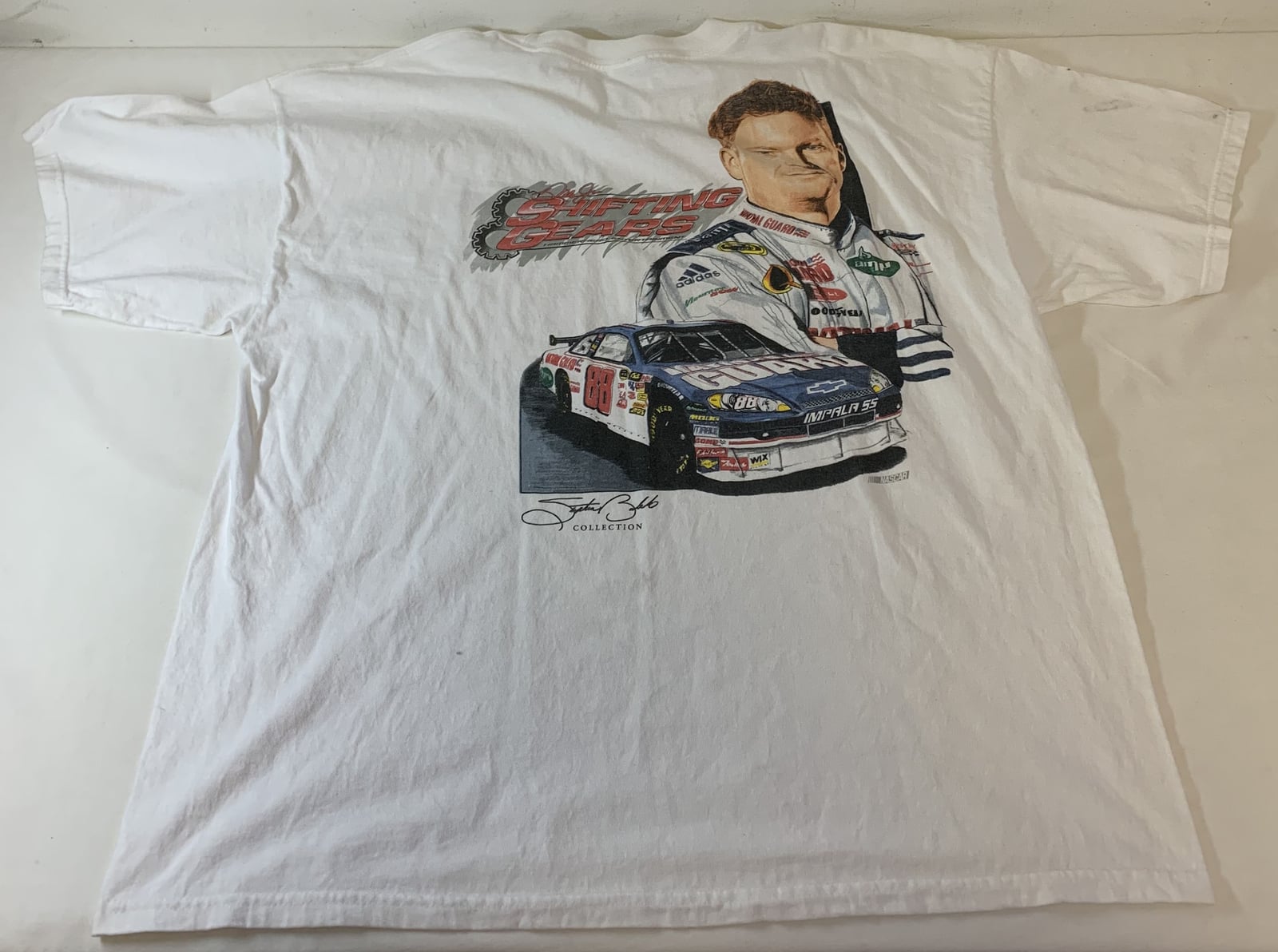 DALE EARNHARDT JR Shifting Gears t-shirt ~ size 2XL