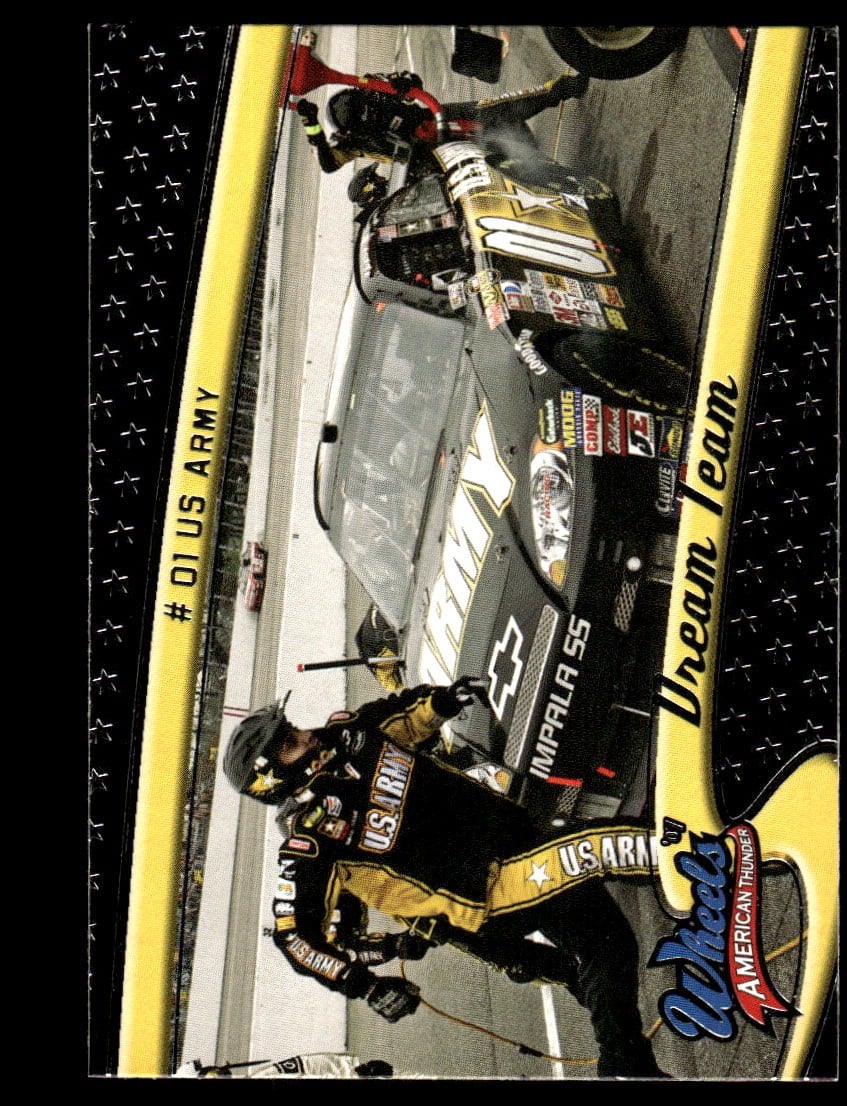 #01 US Army 2007 Wheels American Thunder #37 NASCAR READ FREE SHIP AutographDen
