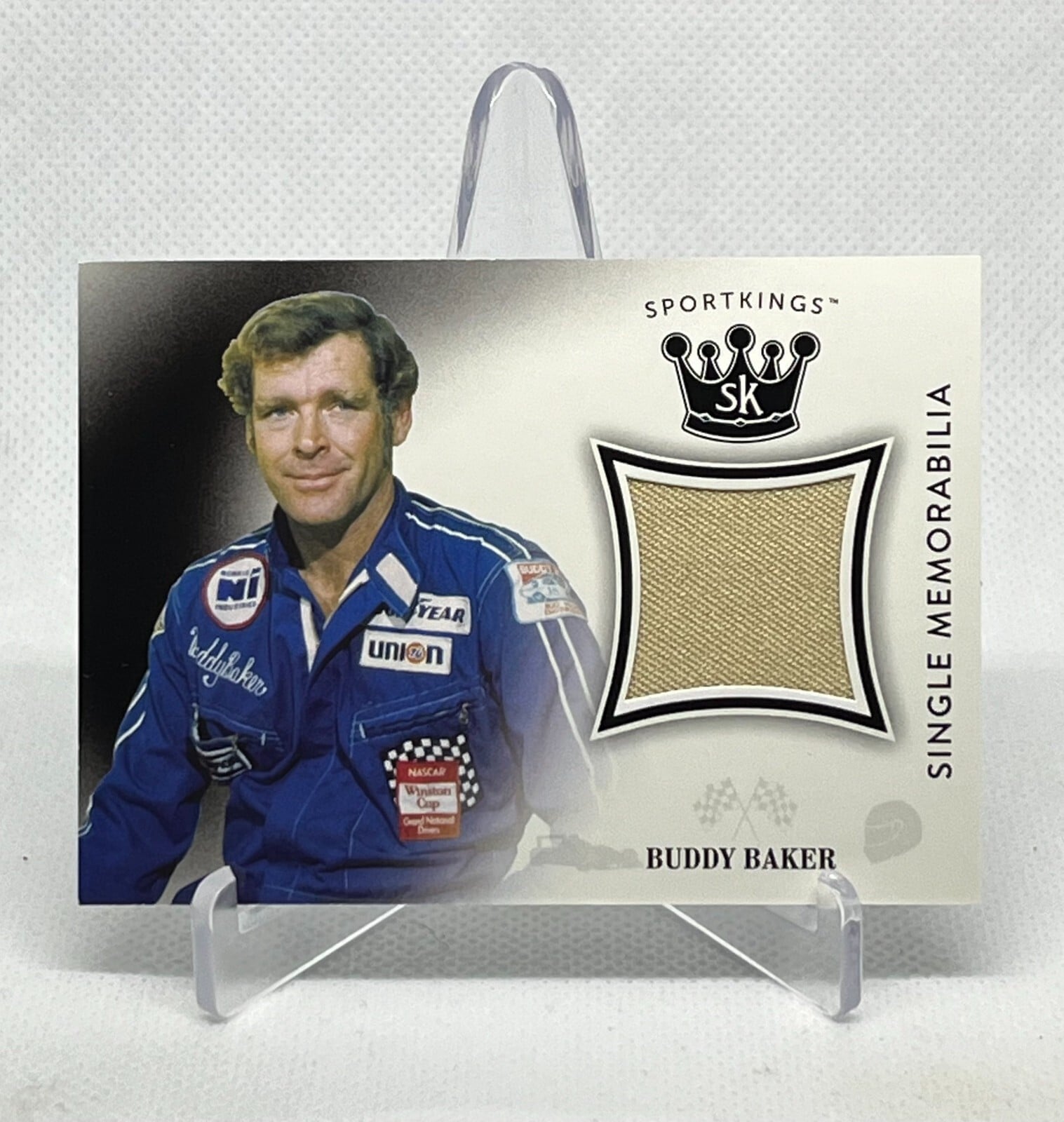 Buddy Baker 2018 Sportkings Shirt Jersey Patch ( Nascar )