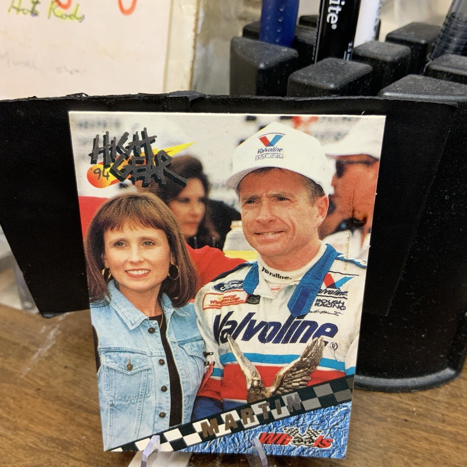 1994 MARK MARTIN WHEELS HIGH GEAR NASCAR RACING CARD #199 PHOENIX