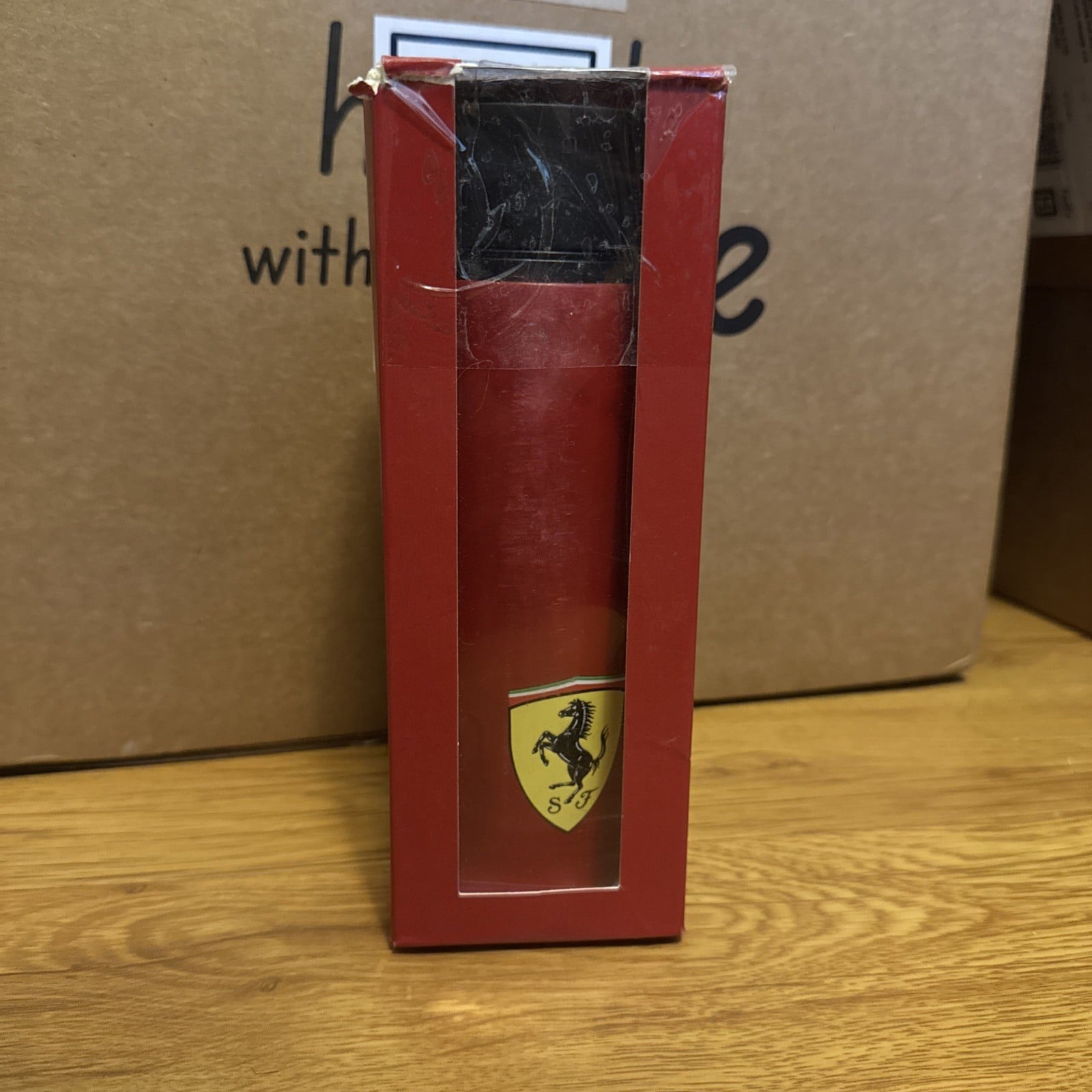 Scuderia Ferrari F1 Thermal Mug 12 oz Travel Cup Official Product Damaged Box